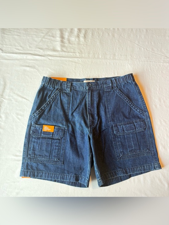 Savane Other - NWT Savane Men’s Hiking Denim Shorts size W36 Blue Jean Outdoor Comfort Waist